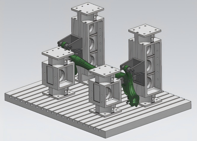 後橋震動試驗工(gōng)裝