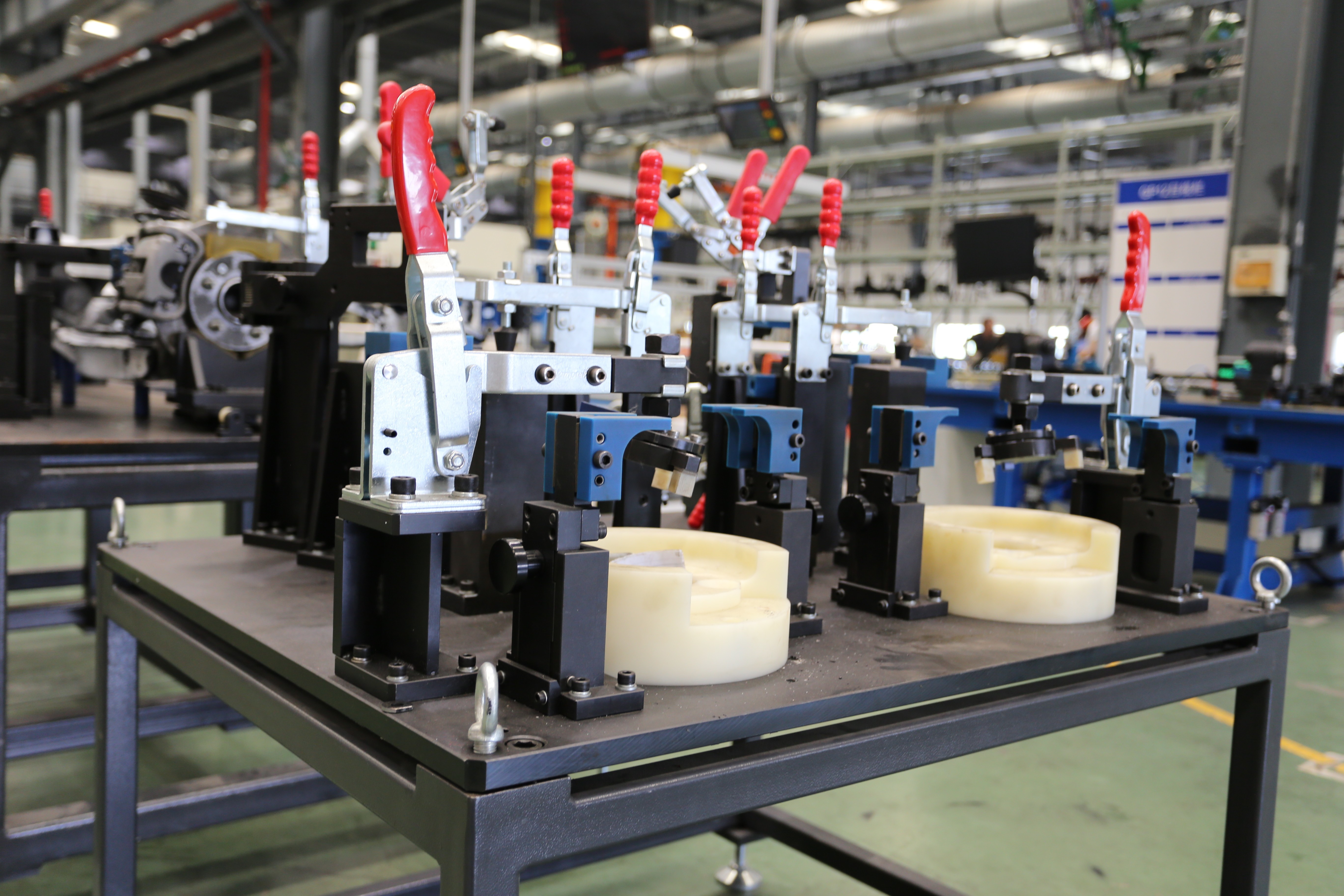 K256後橋模塊總成手工(gōng)裝配夾具