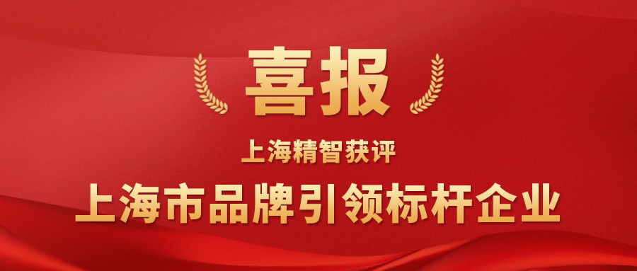 【喜報(bào)】上(shàng)海(hǎi)精智獲評“上(shàng)海(hǎi)市(shì)品牌引領标杆企業(yè)”