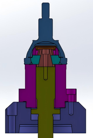 外(wài)星輪卧式車(chē)床夾具